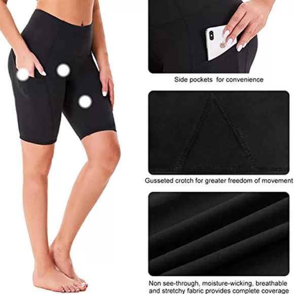 Boutique Women's Fashion Bike Workout Short, Pink - Picture 4 of 11